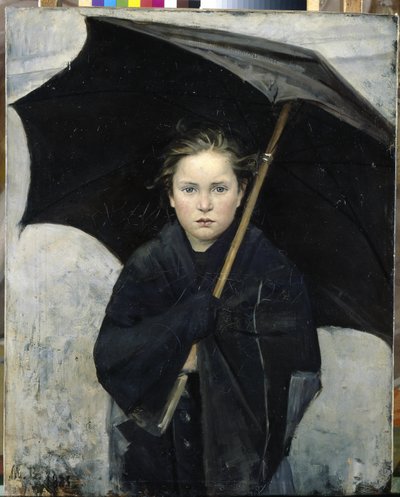 Le Parapluie - Maria Konstantinova Bashkirtseva