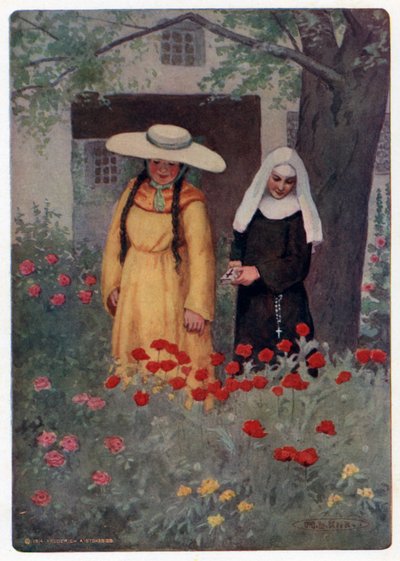 Les Contes de Canterbury de Chaucer : La femme de Bath marche au printemps - Maria Louise Kirk