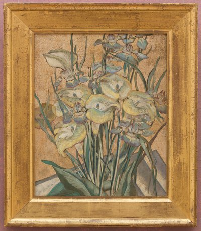 Iris et lys Calla - Maria Oakey Dewing