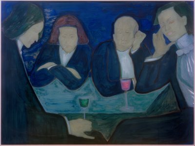 Au café - Marianne von Werefkin