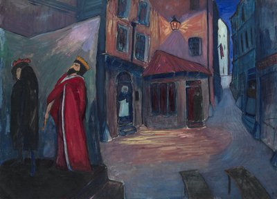 Dans la nuit... In die Nacht hinein... - Marianne von Werefkin