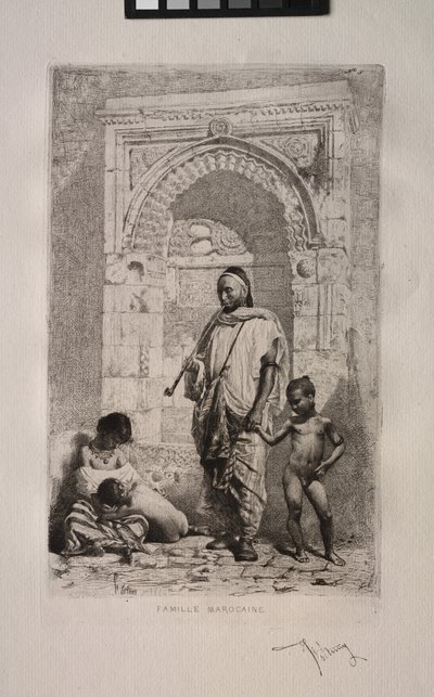 Famille marocaine - Mariano Fortuny y Marsal
