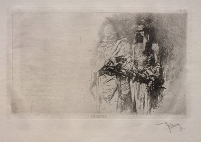 Croquis - Mariano José María Bernardo Fortuny y Carbó