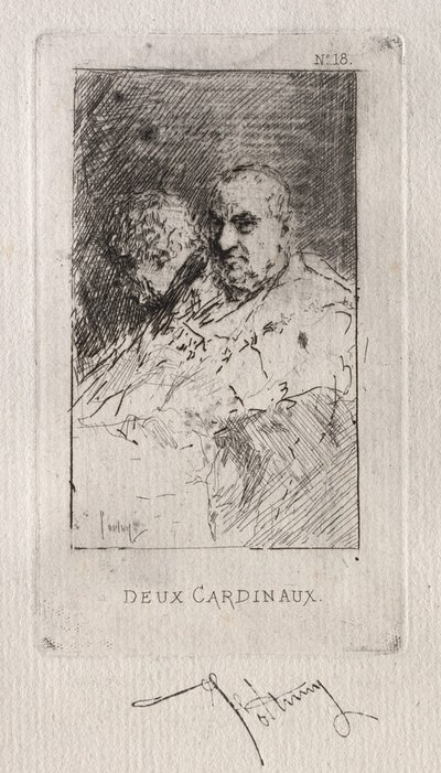 Deux Cardinaux - Mariano José María Bernardo Fortuny y Carbó