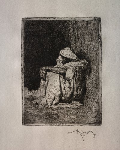 Marocain assis - Mariano Fortuny y Carbó
