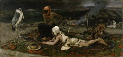 Charmeurs de serpents hindous, 1869 - Mariano José María Bernardo Fortuny y Carbó