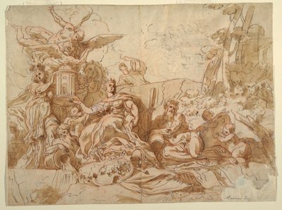 Dessin, Juno, 1731-1807 - Mariano Rossi