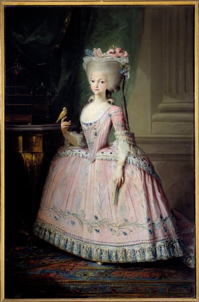 Portrait en pied de Carlota Joaquina (1775-1830) infante d