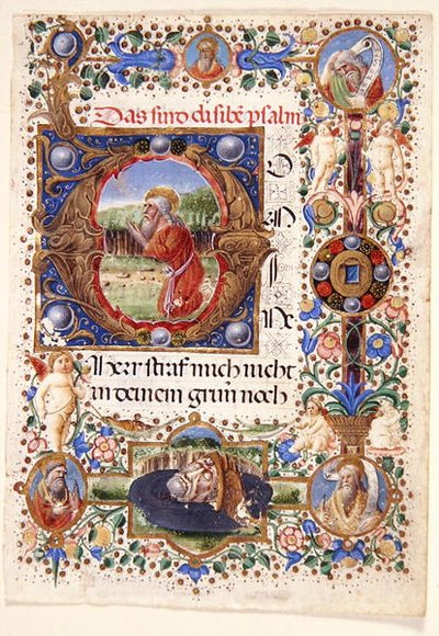 Ms. 11-2001 : Feuille unique d