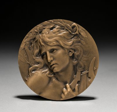 Médaille présentée à Loïe Fuller par le gouvernement français : Orphée à l