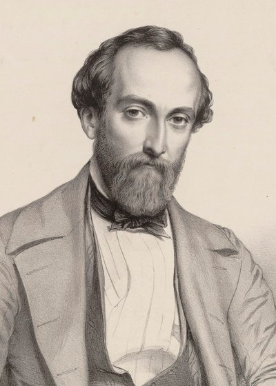 Portrait du compositeur Antoine François Marmontel 1816-1898 - Marie Alexandre Menut Alophe