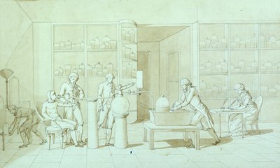 Antoine Lavoisier (1743-94) et ses expériences sur la respiration - Marie Anne Pierrette Lavoisier