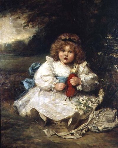 Portrait de Dorot, fille de Sir Charles Swinfen Eady - Marie Elizabeth Seymour Lucas