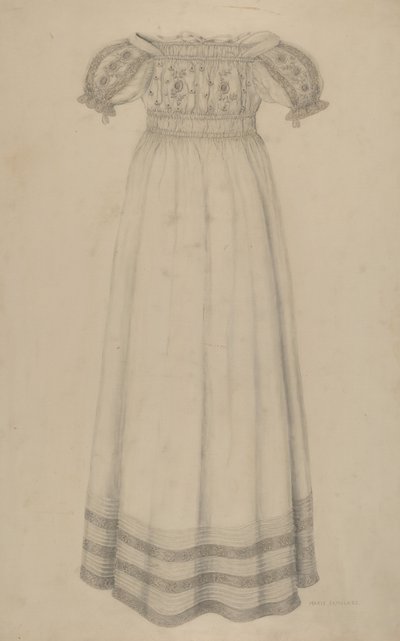 Robe de bébé, vers 1938 - Marie Famularo