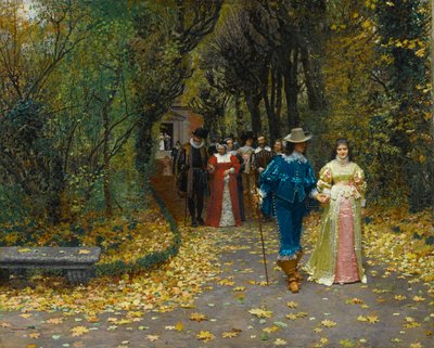 Français :  Les fiancés The Betrothed - Marie Francois Firmin Girard
