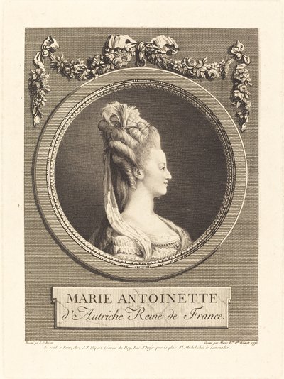 Marie-Antoinette - Marie Louise Adelaide Boizot after Louis Simon Boizot