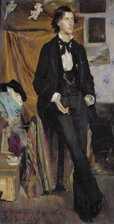 Portrait de Henry Davison, 1880 - Marie Louise Catherine Breslau