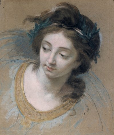 Tête de femme, 1780 - Marie Louise Élisabeth Vigée Lebrun