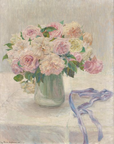 Roses pâles - Marie Olga Brand Krieghammer