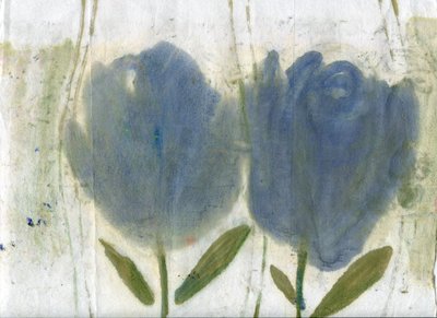 Tulipes bleues - Marina Falco