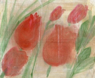 Tulipes rouges, 2020 - Marina Falco