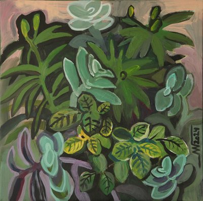 Plantes vertes modernes - Marina Gorkaeva