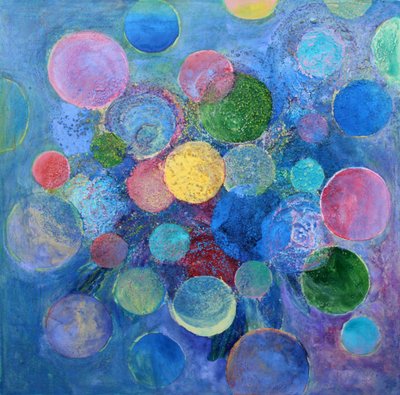 Cercle colorés abstraits - Marina Nelson