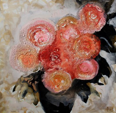 Des roses aux couleurs vives et à la texture riche - Marina Nelson
