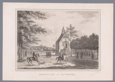 Vue de la garde principale à Oosterwijk - Marinus Adrianus van Straten