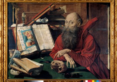 Représentation de Saint Jérôme dans son étude - Marinus van Reymerswaele