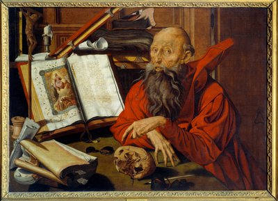 Saint Jérôme méditant - Marinus van Reymerswaele