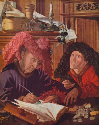 Deux banquiers ou usuriers, vers 1540, 1939 - Marinus van Reymerswaele