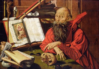Saint Jérôme en méditation - Marinus van Roejmerswaelen