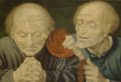 Deux vieux hommes - Marinus van Roejmerswaelen