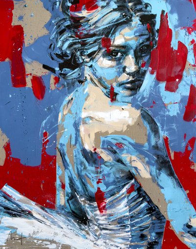 Bolshoi No. 2, 2024 (acrylique et huile sur toile inversée) - Mario Henrique