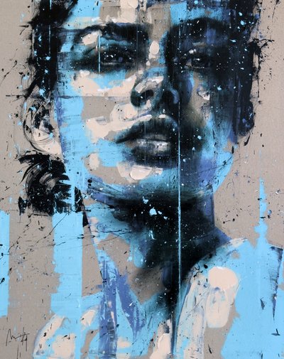 Somnium No. 11, Série XIII, 2024 (acrylique et huile sur toile inversée) - Mario Henrique