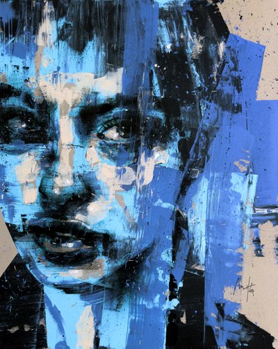 Somnium No. 2, Série XIV, 2024 (acrylique et huile sur toile inversée) - Mario Henrique