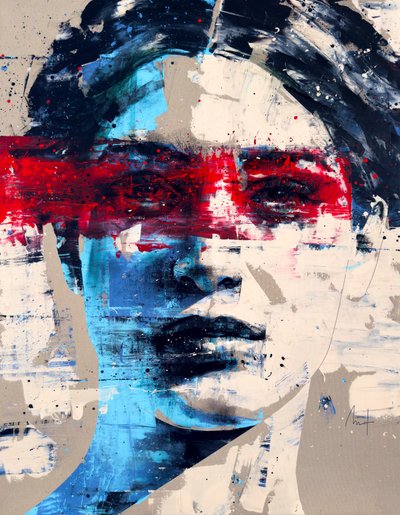Somnium No. 3, Série XIV, 2024 (acrylique et huile sur toile inversée) - Mario Henrique