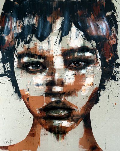 Somnium No. 5, Série XIII, 2024 (acrylique et huile sur toile inversée) - Mario Henrique