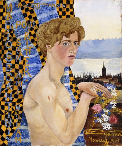 Autoportrait, 1903 - Mario Segantini