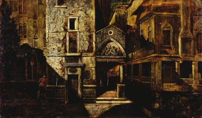 Un coin à Venise, par Mario de Maria - Mario de (1852 1924) Maria
