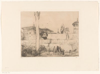 Palais de Bachi-Seraï en Crimée - Marius Bauer (signed by artist)