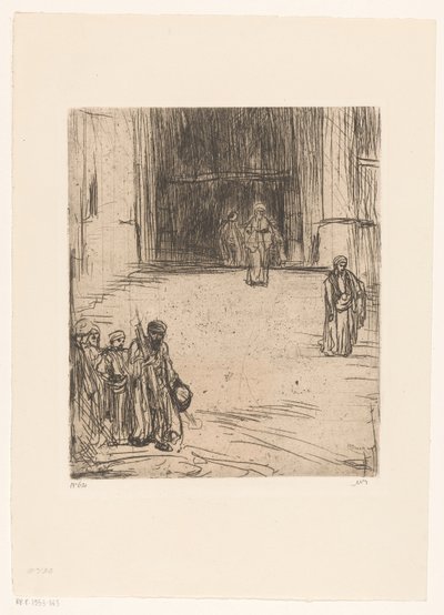Mosquée à Constantinople - Marius Bauer (signed by artist)