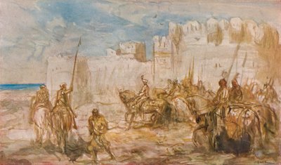 Cavalerie, vers 1910 - Marius Bauer