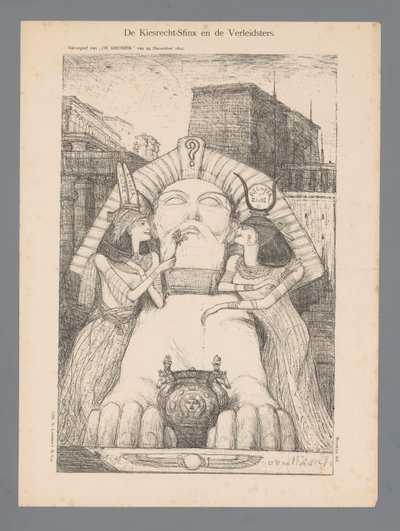 Le Sphinx du droit de vote et les séductrices - Marius Bauer
