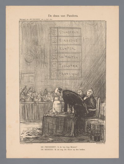 La boîte de Pandore - Marius Bauer