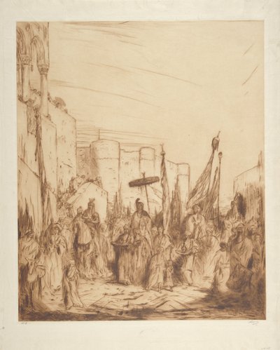 Un jour de fête au Caire - Marius Bauer