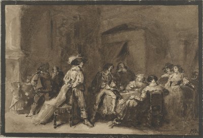 Scène historique - Marius Bauer