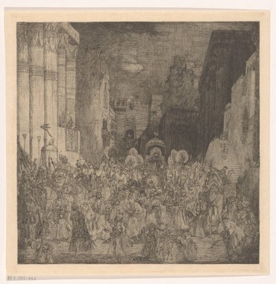 Reine de Saba à Jérusalem - Marius Bauer