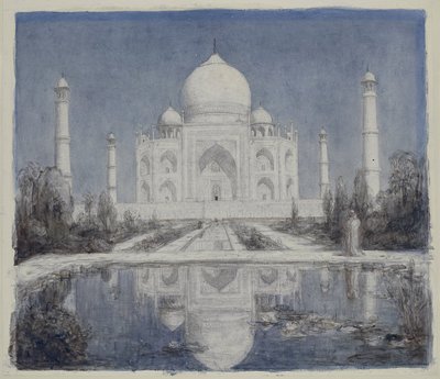 Taj Mahal au clair de lune - Marius Bauer